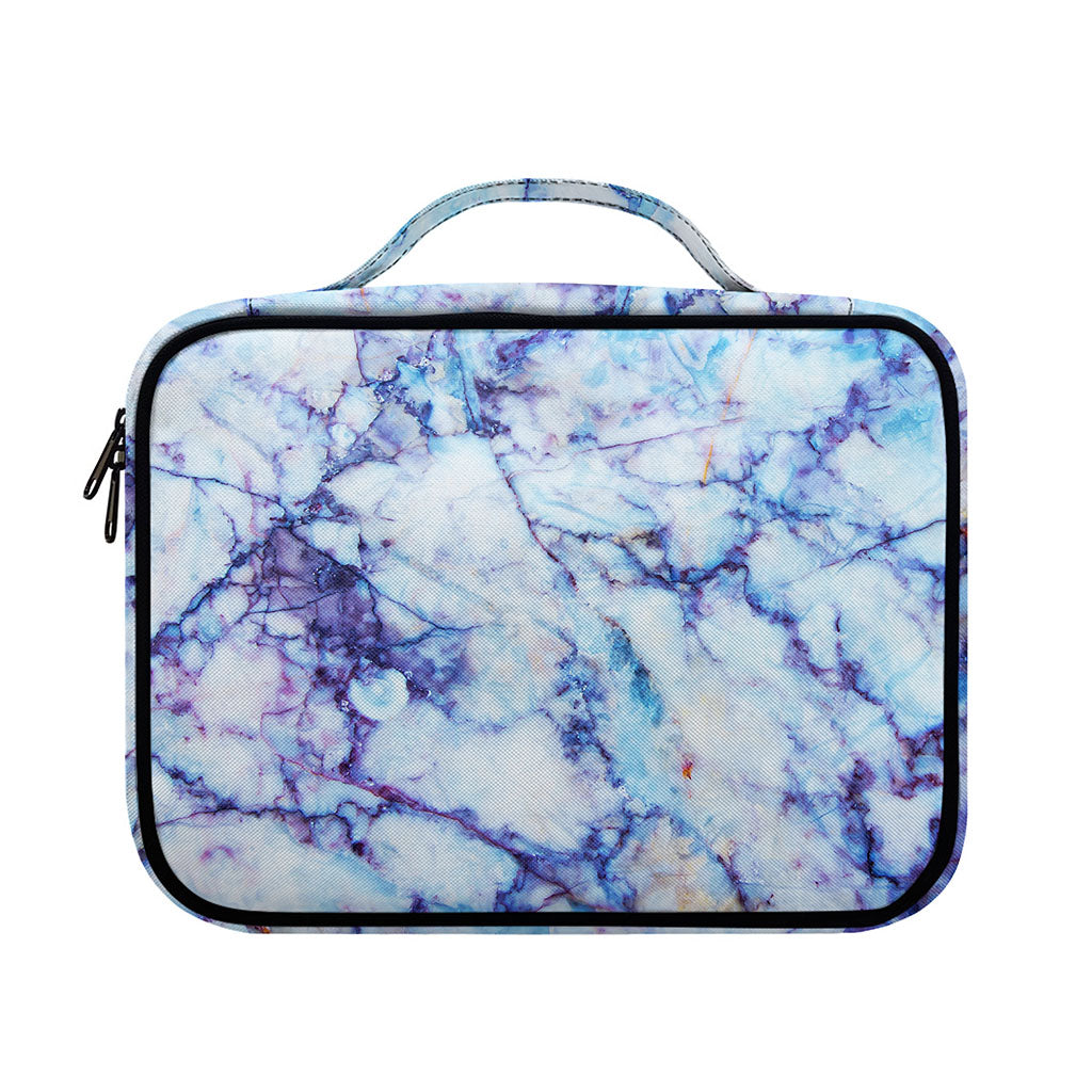 Blue Marble Print Briefcase Bible Bag