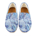 Blue Marble Print Casual Shoes