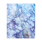 Blue Marble Print Curtain