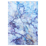 Blue Marble Print Curtain