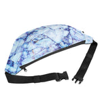 Blue Marble Print Fanny Pack