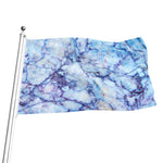 Blue Marble Print Flag