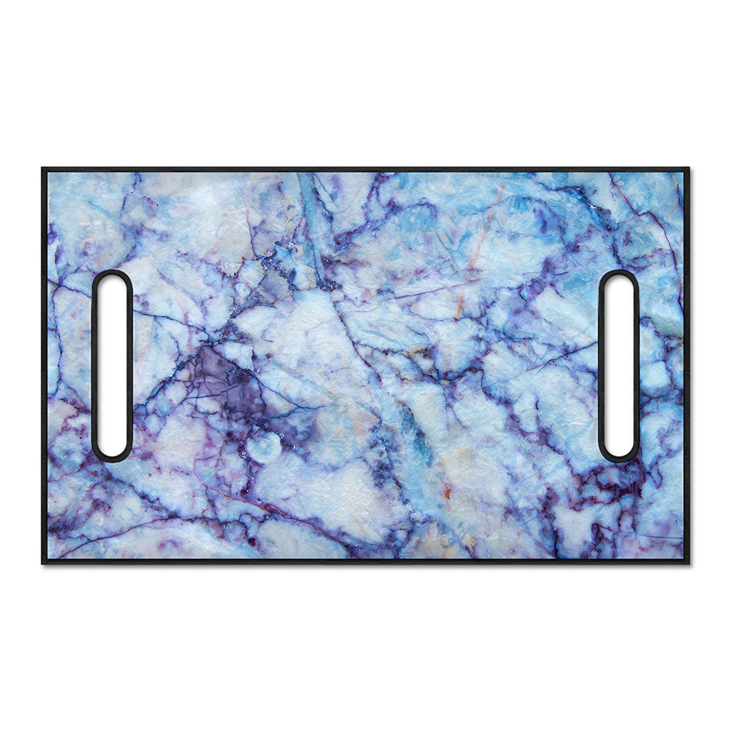 Blue Marble Print Golf Cart Seat Cover
