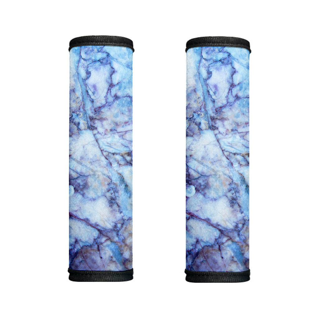 Blue Marble Print Handle Covers