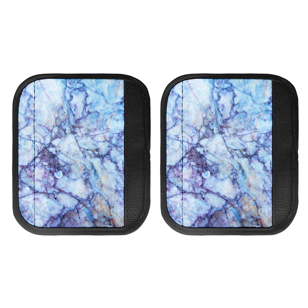 Blue Marble Print Handle Covers