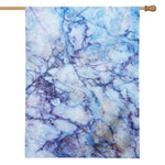 Blue Marble Print House Flag