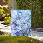 Blue Marble Print House Flag
