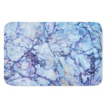 Blue Marble Print Indoor Door Mat