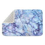 Blue Marble Print Indoor Door Mat