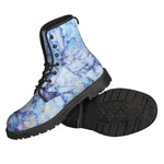 Blue Marble Print Backpack