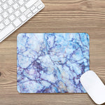 Blue Marble Print Mouse Pad