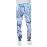 Blue Marble Print Scuba Joggers