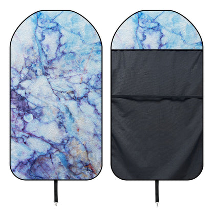 Blue Marble Print Waterproof Car Seat Cover