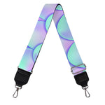 Blue Mermaid Scales Pattern Print Bag Strap
