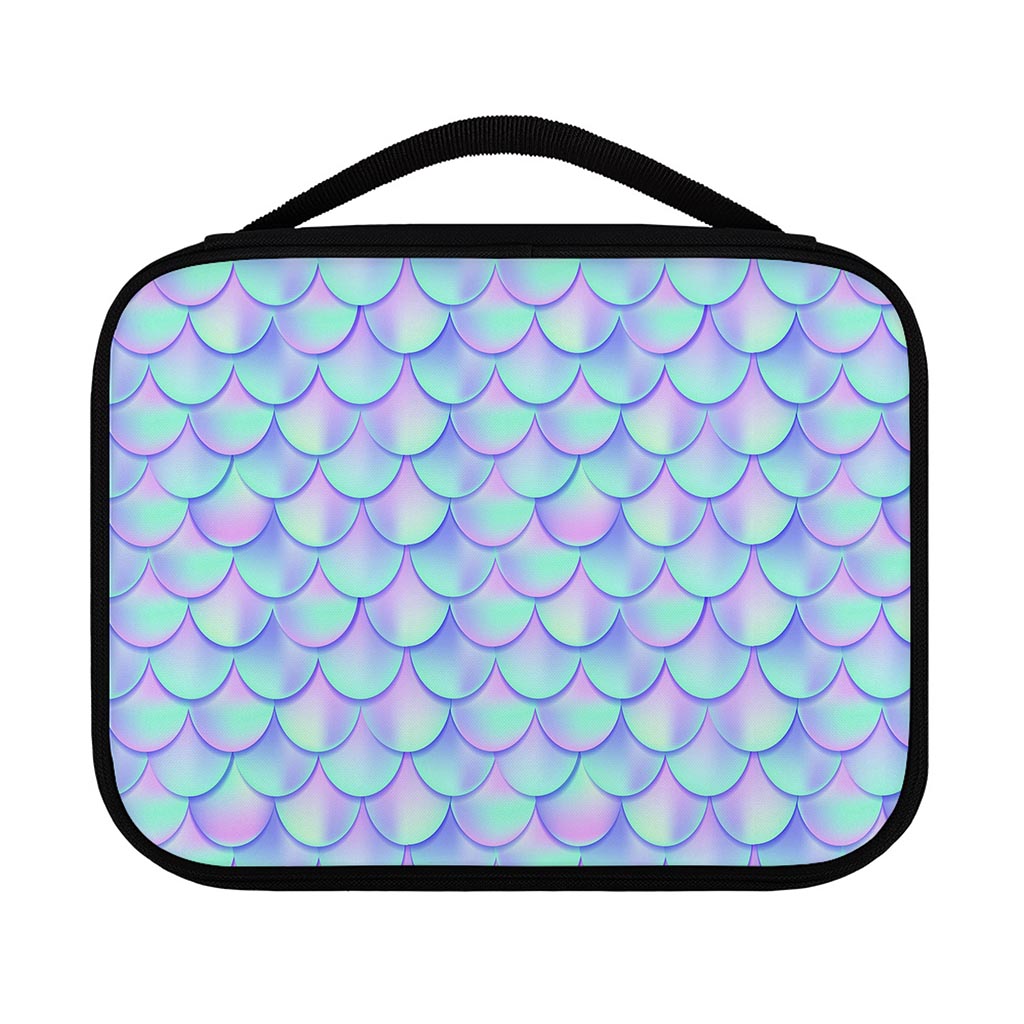 Blue Mermaid Scales Pattern Print Classic Bible Case