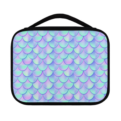 Blue Mermaid Scales Pattern Print Classic Bible Case