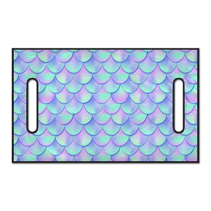 Blue Mermaid Scales Pattern Print Golf Cart Seat Cover
