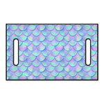 Blue Mermaid Scales Pattern Print Golf Cart Seat Cover
