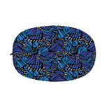Blue Monarch Butterfly Wings Print Car Side Mirror Covers