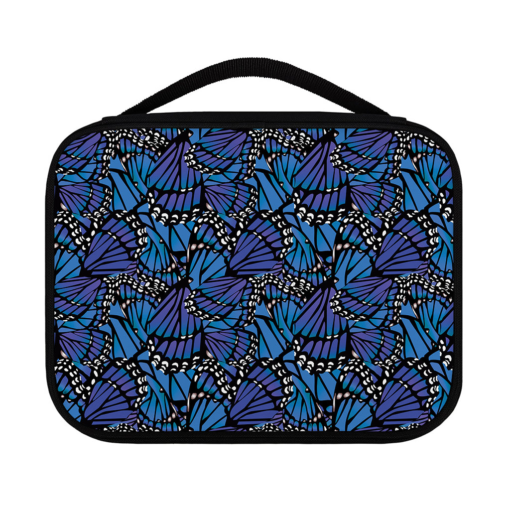 Blue Monarch Butterfly Wings Print Classic Bible Case