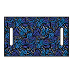 Blue Monarch Butterfly Wings Print Golf Cart Seat Cover