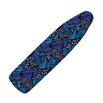 Blue Monarch Butterfly Wings Print Ironing Board Cover