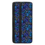 Blue Monarch Butterfly Wings Print Refrigerator Handle Covers