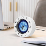 Blue Moon Print Alarm Clock