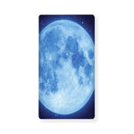 Blue Moon Print Baby Crib Sheet