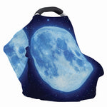 Blue Moon Print Baby Seat Cover