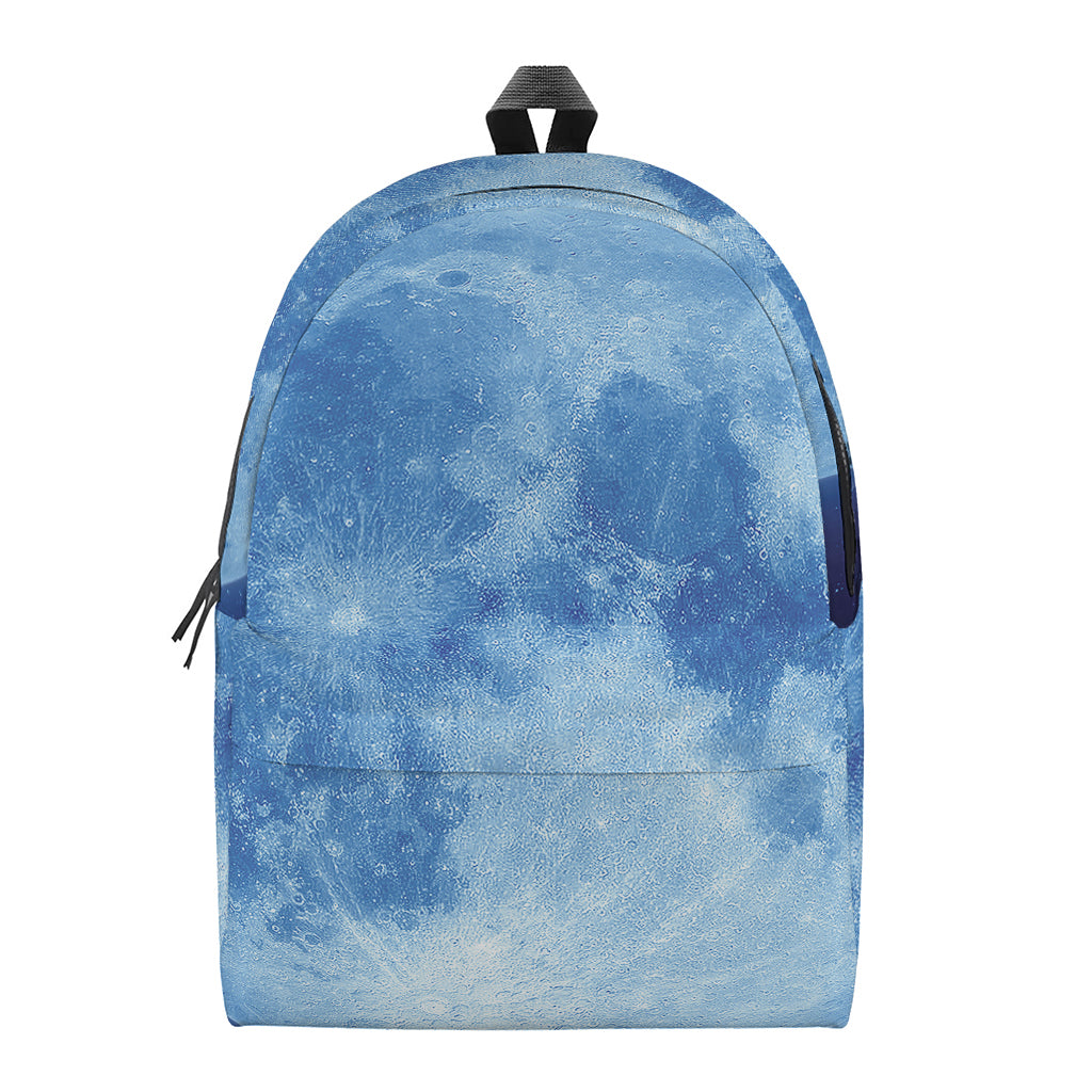 Blue Moon Print Backpack