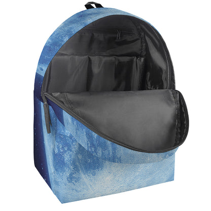 Blue Moon Print Backpack