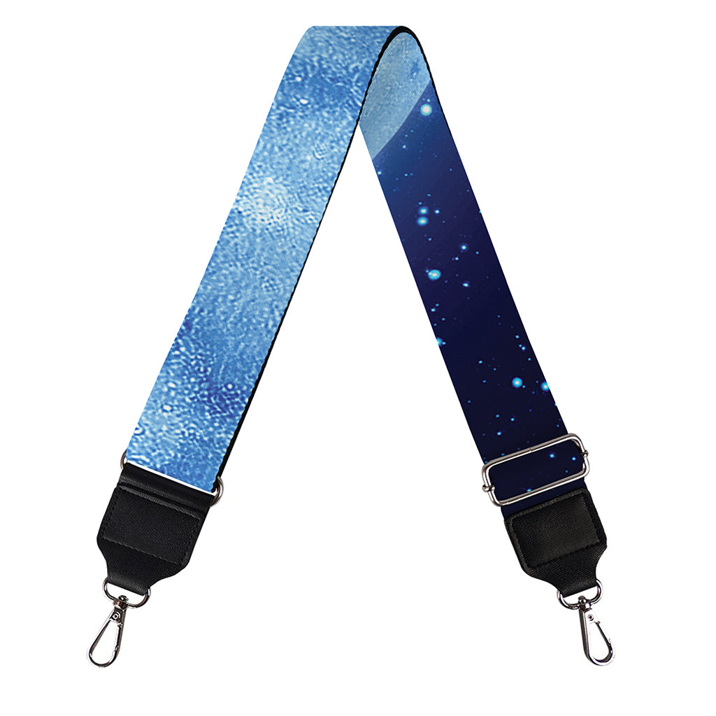 Blue Moon Print Bag Strap
