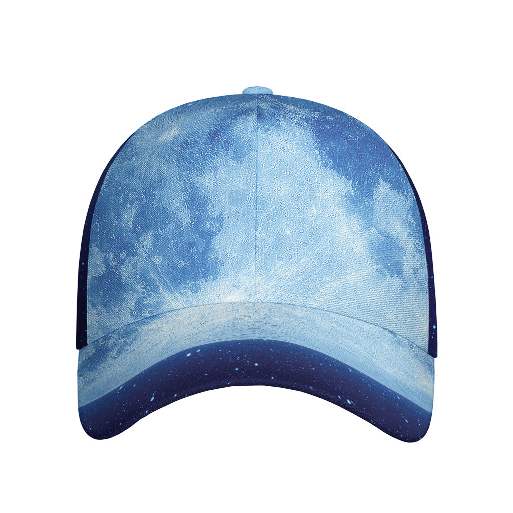Blue Moon Print Baseball Cap