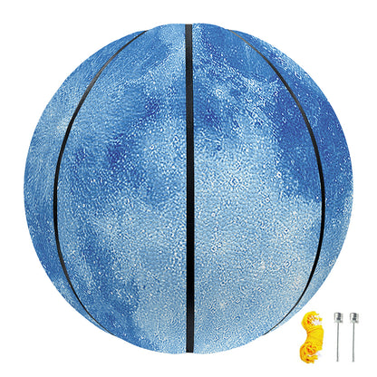 Blue Moon Print Basketball