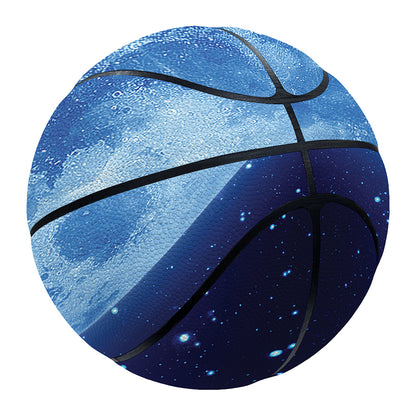 Blue Moon Print Basketball