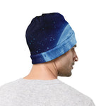 Blue Moon Print Beanie