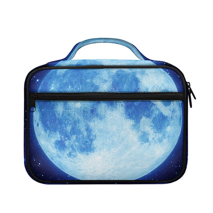 Blue Moon Print Briefcase Bible Bag