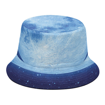 Blue Moon Print Bucket Hat