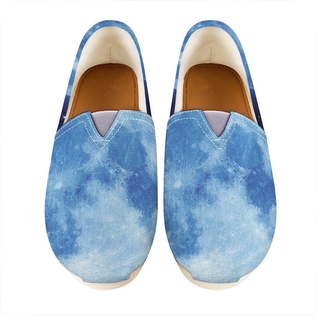 Blue Moon Print Casual Shoes
