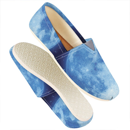 Blue Moon Print Casual Shoes