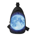 Blue Moon Print Sling Bag