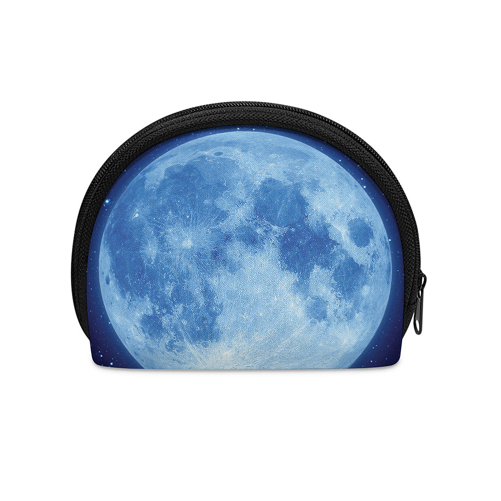 Blue Moon Print Coin Purse