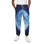 Blue Moon Print Cotton Pants