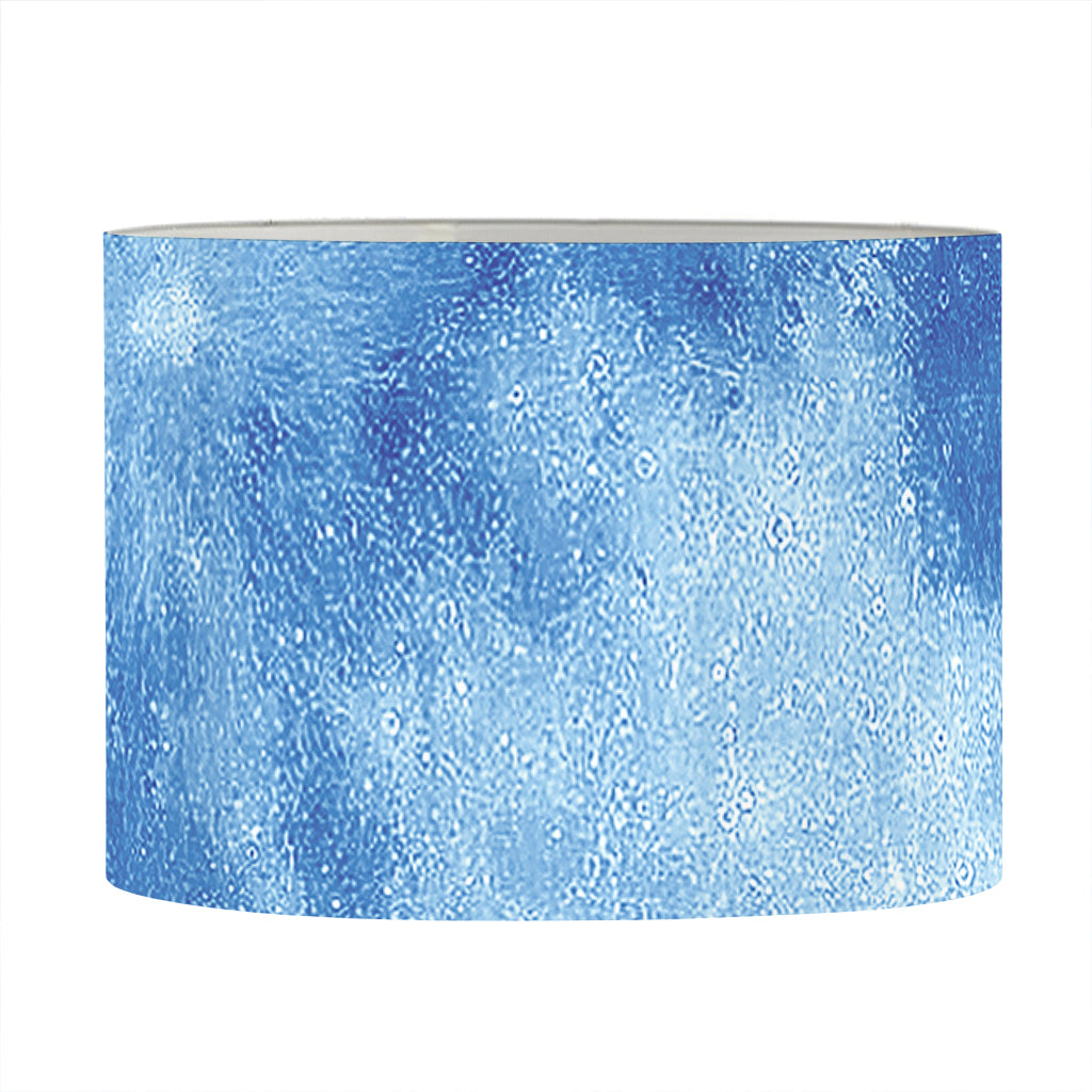 Blue Moon Print Drum Lamp Shade