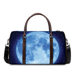 Blue Moon Print Duffle Bag