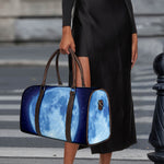 Blue Moon Print Duffle Bag