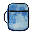 Blue Moon Print Front Pocket Bible Bag