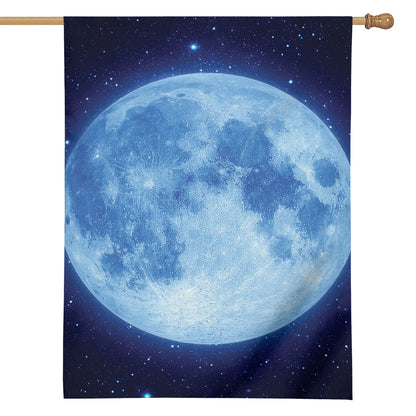 Blue Moon Print House Flag