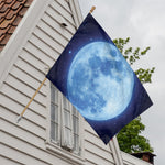 Blue Moon Print House Flag